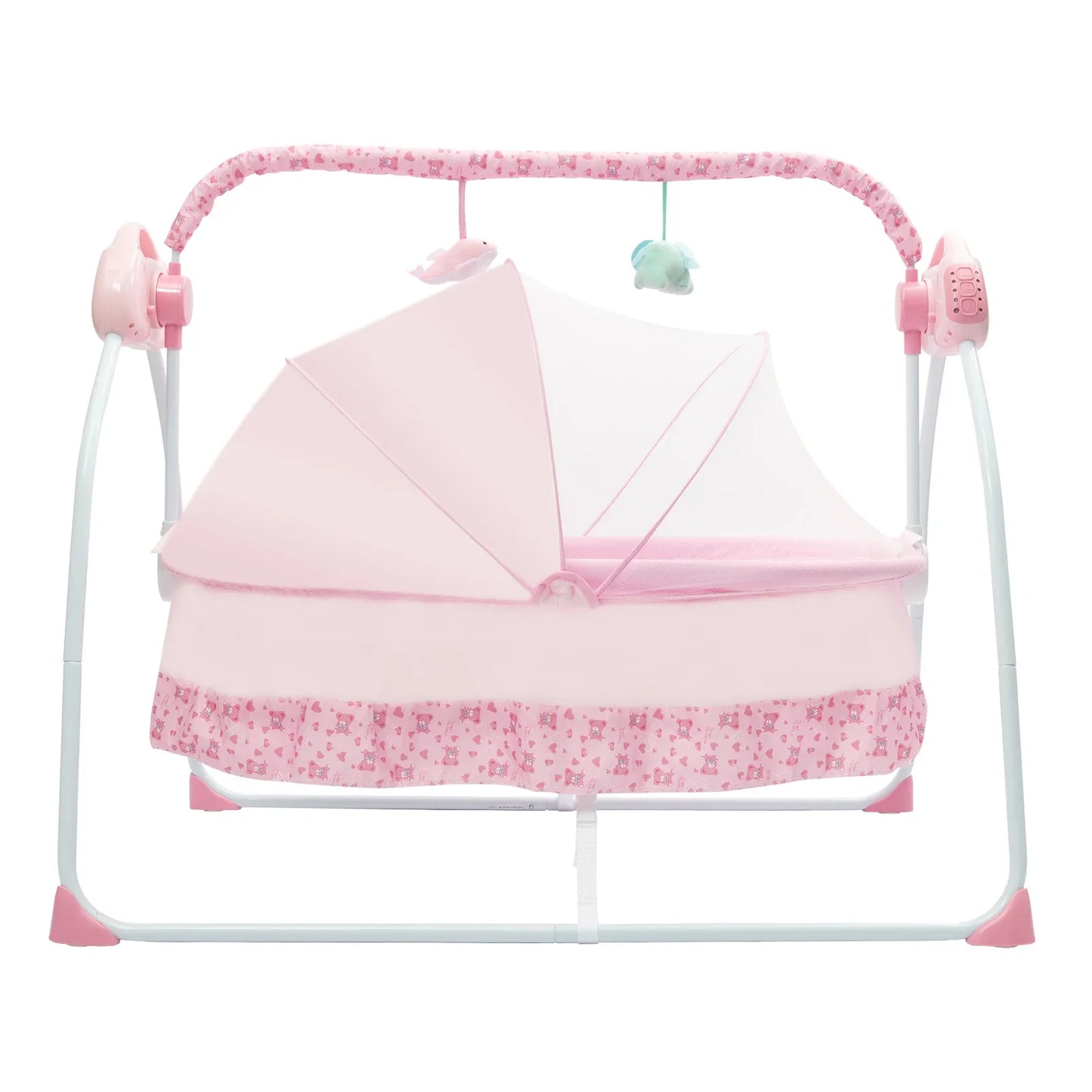 Baby Cradle Swing Bed With Auto Rocking Soothing Music