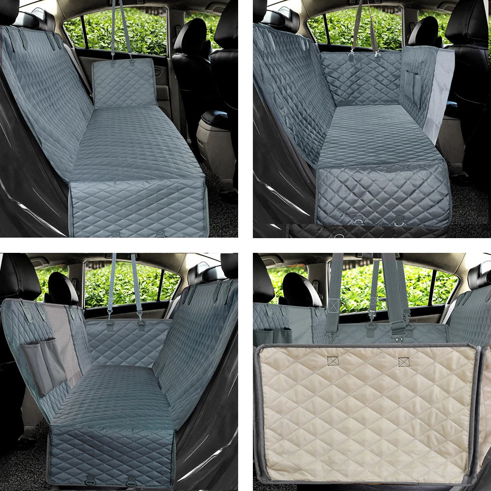 Petravel Waterproof Dog Car Seat Cover Hammock Protector