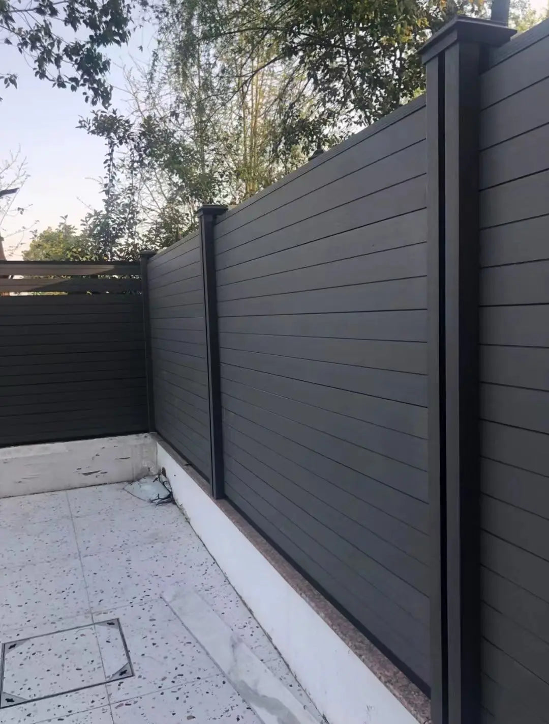 Privacy WPC Fence Panel All Weather UV Termite Proof