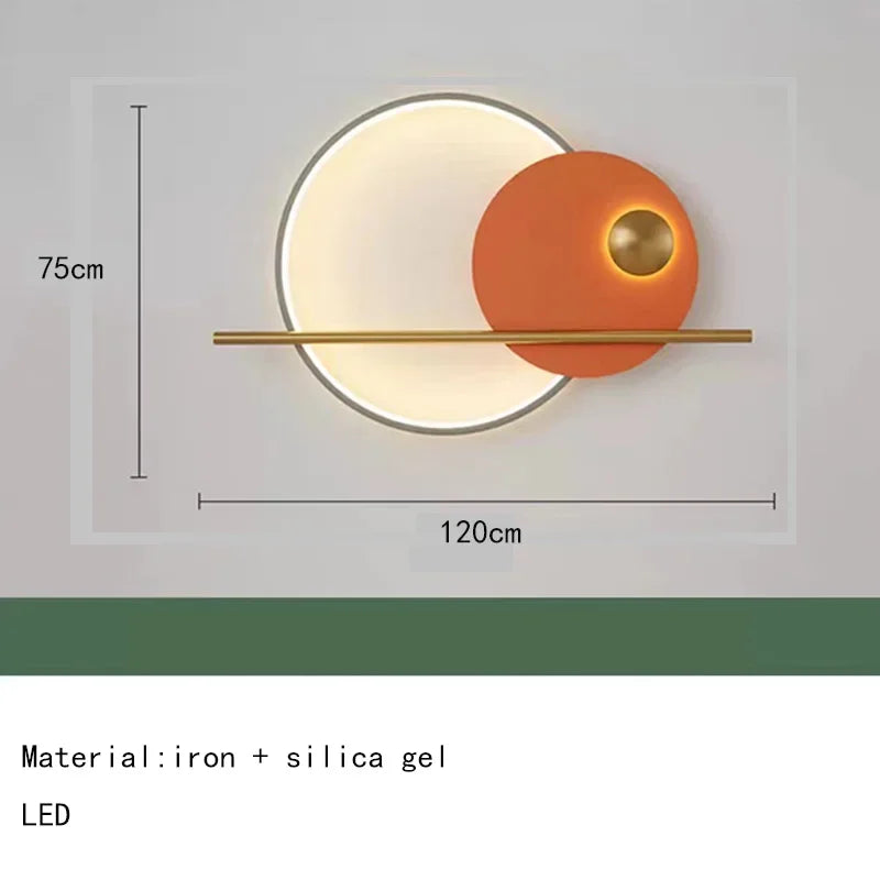 Jiankexing Nordic Led Wall Light For Bedroom And Living Room