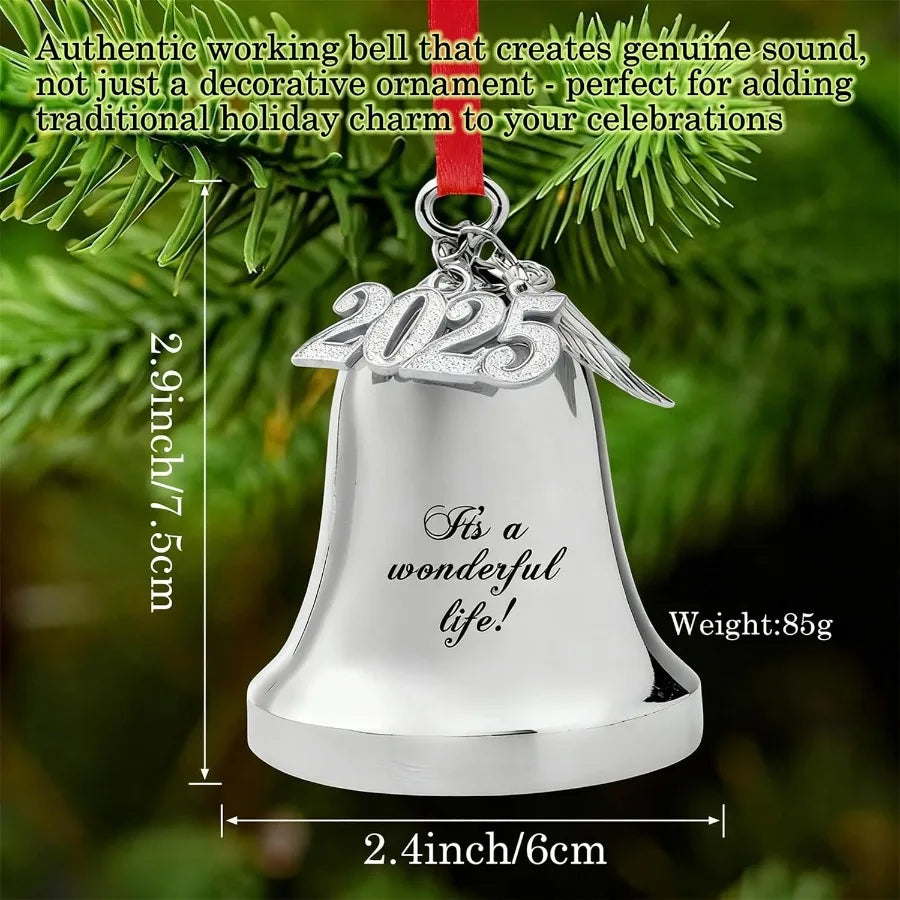 Juppe 2025 Silver Engraved Its A Wonderful Life Ornaments