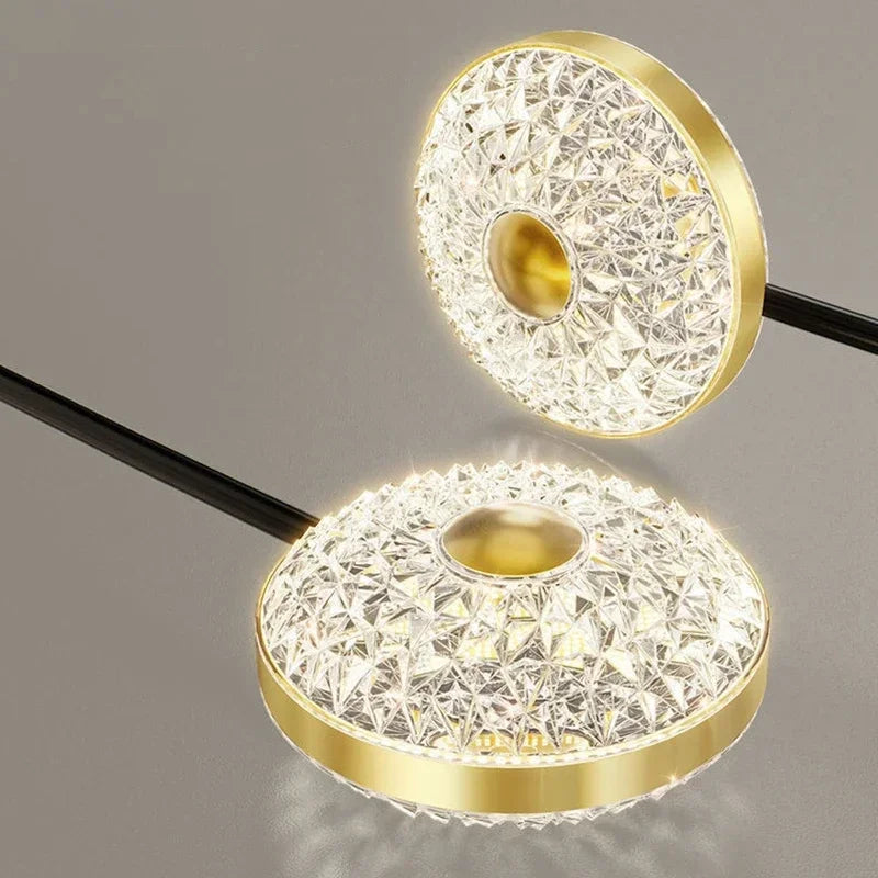 Crystal Modern Ceiling Light LED Pendant For Living Room