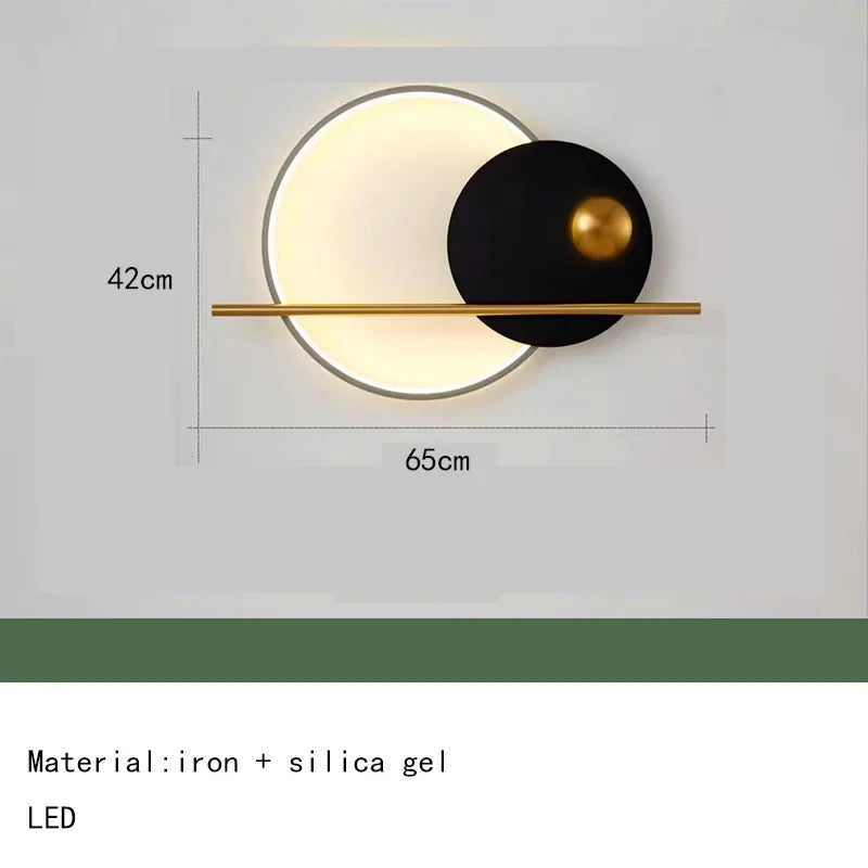 Jiankexing Nordic Led Wall Light For Bedroom And Living Room