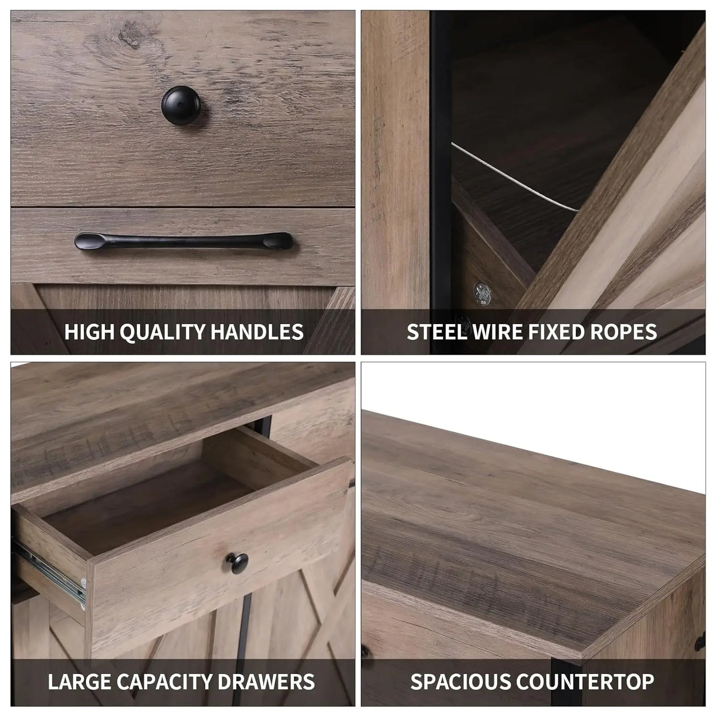 Double Tilt Out Trash Cabinet Pet Proof Hidden Drawer Kitchen