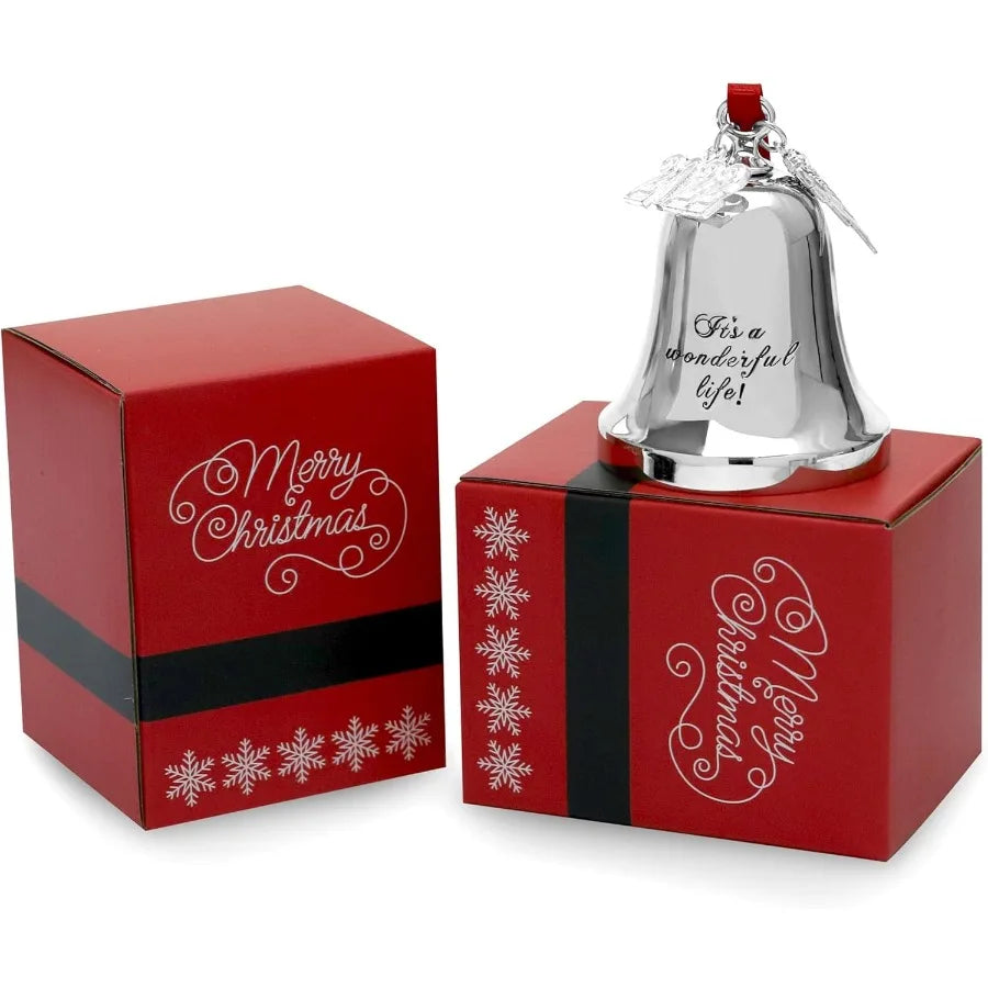 Juppe 2025 Silver Engraved Its A Wonderful Life Ornaments