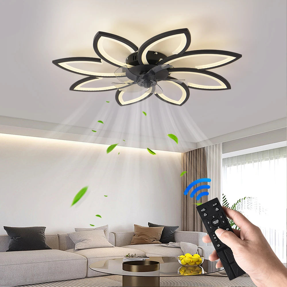 Ceiling Fan Light With Remote LED For Dining And Bedroom