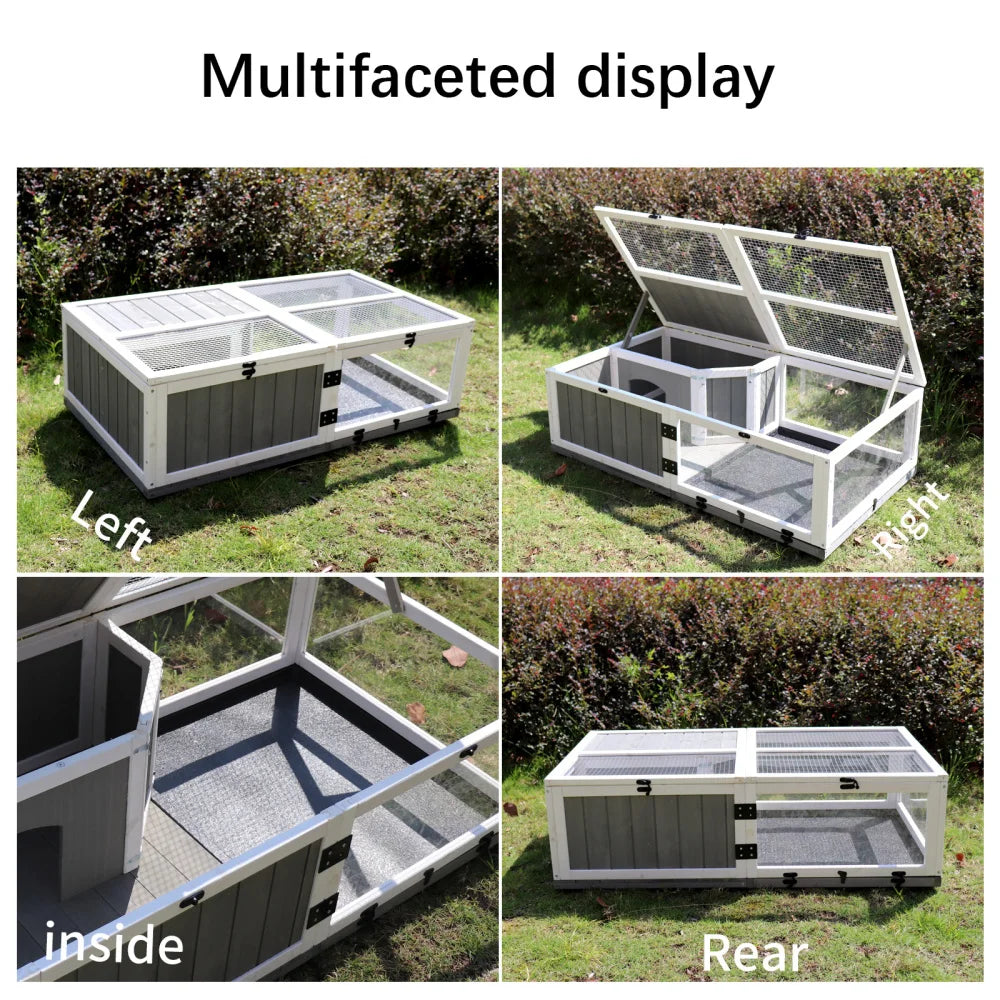 43 Inch Waterproof Activity Tray for Small Animals