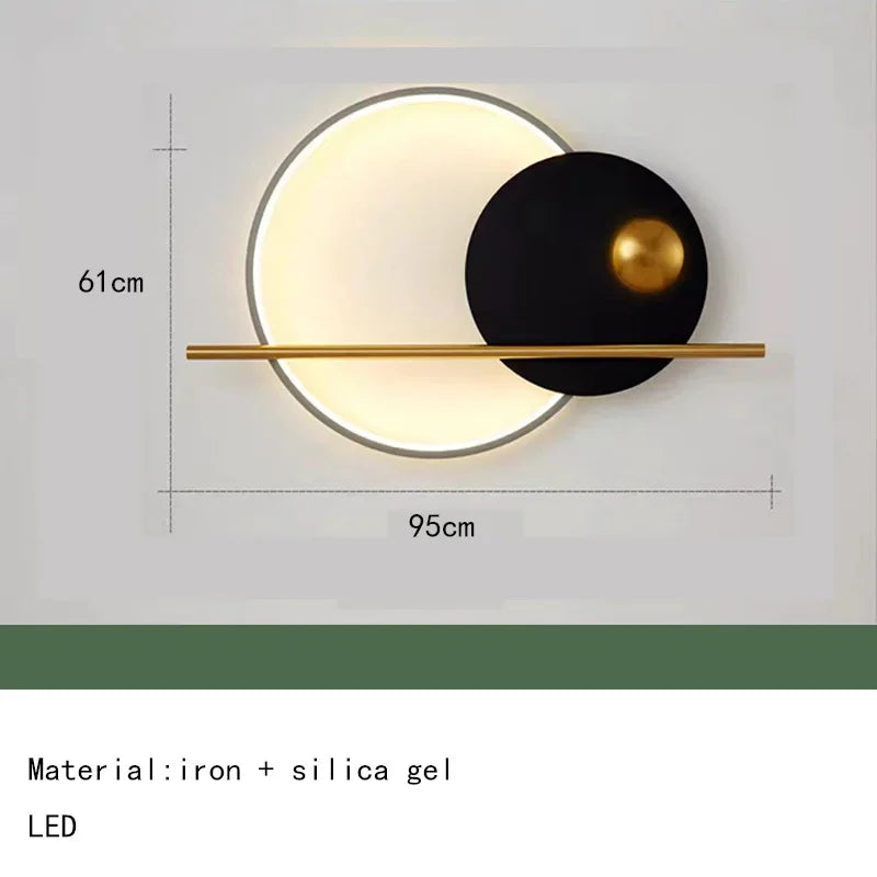 Jiankexing Nordic Led Wall Light For Bedroom And Living Room