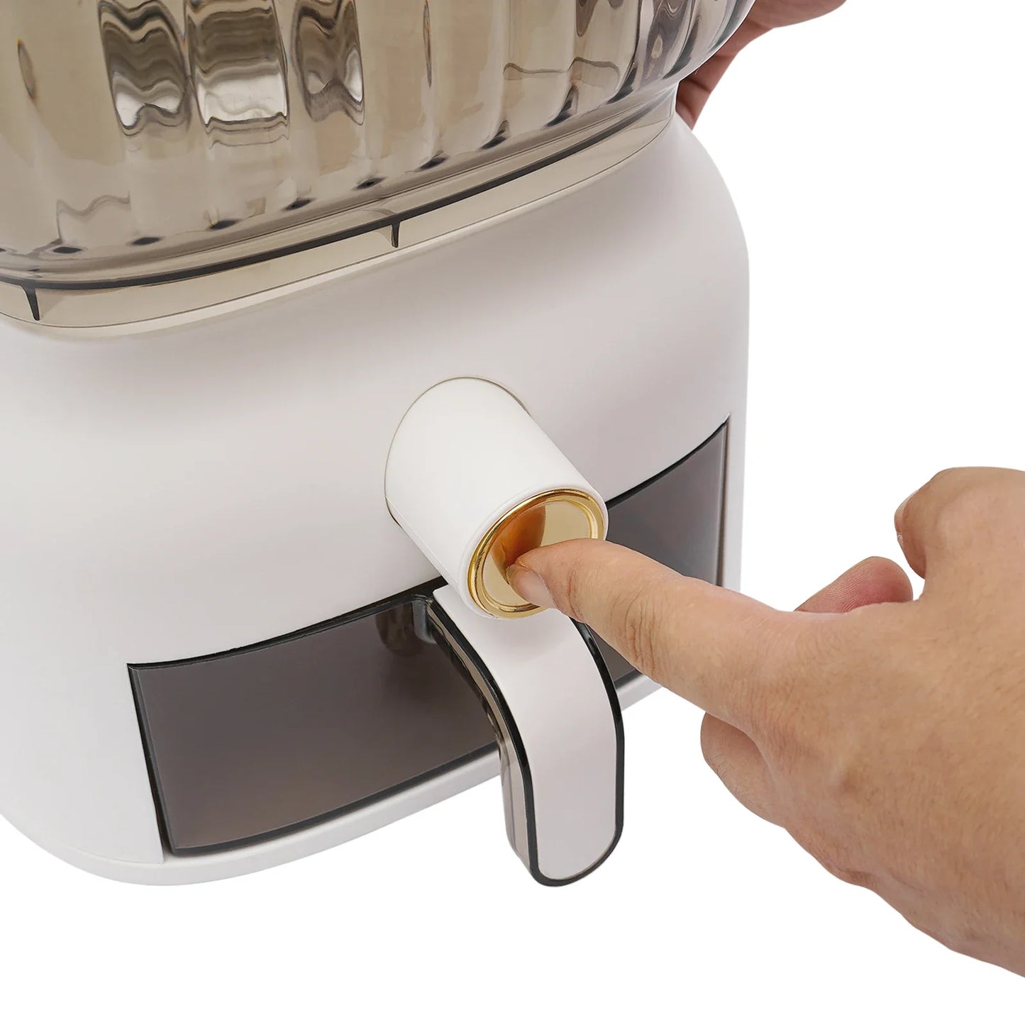 Hign-concerned Rice Dispenser Sealed Grain Storage Container Kitchen Organizer