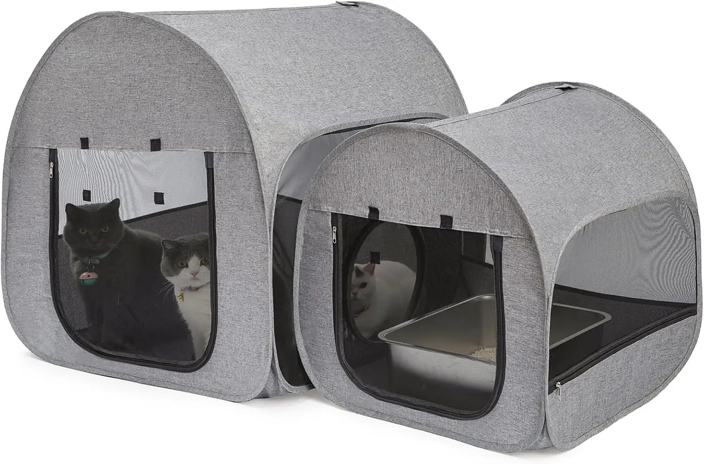 Foldable Cat Playpen For Recovery And Postoperative Care
