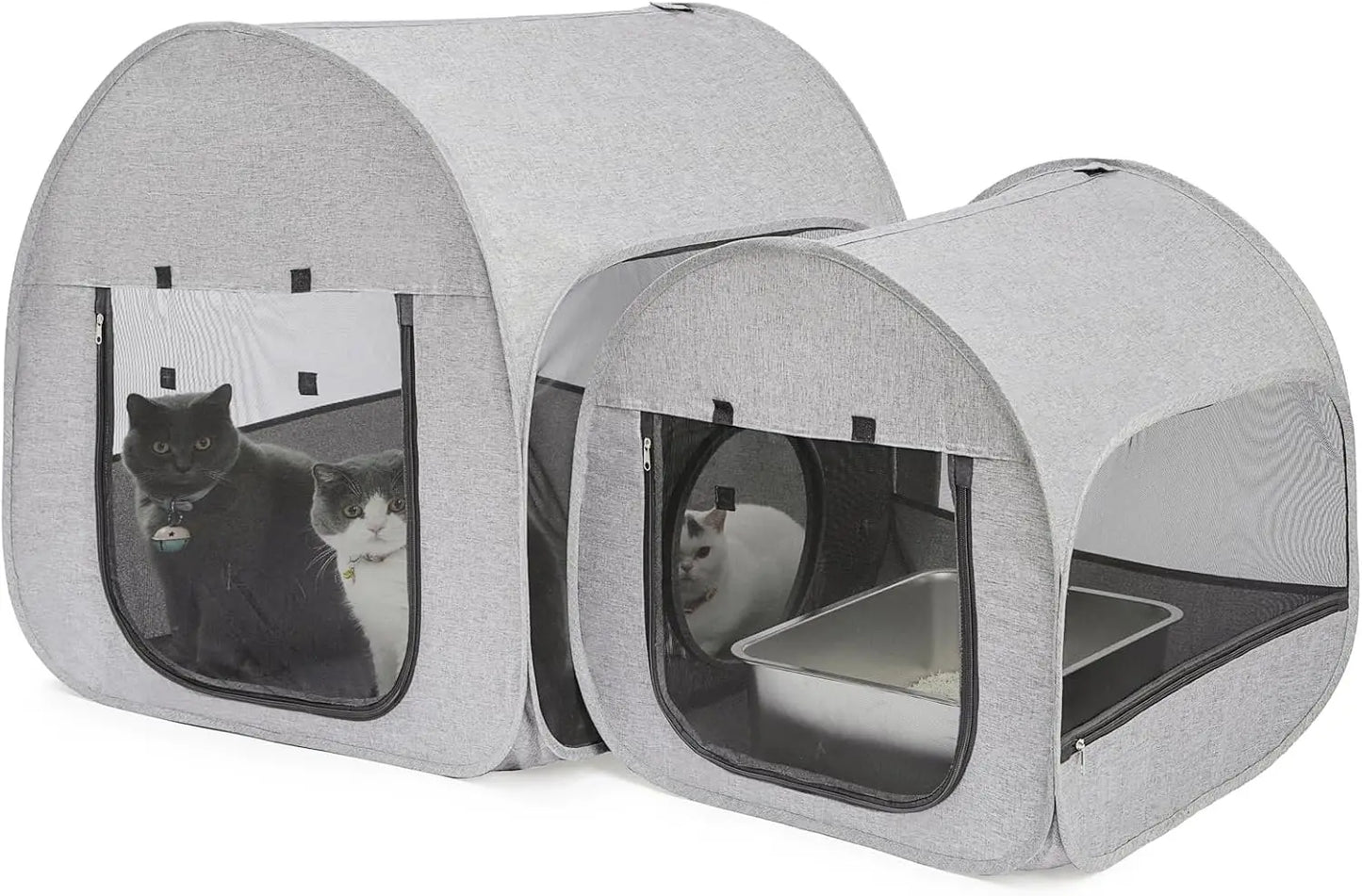Foldable Cat Playpen For Recovery And Postoperative Care