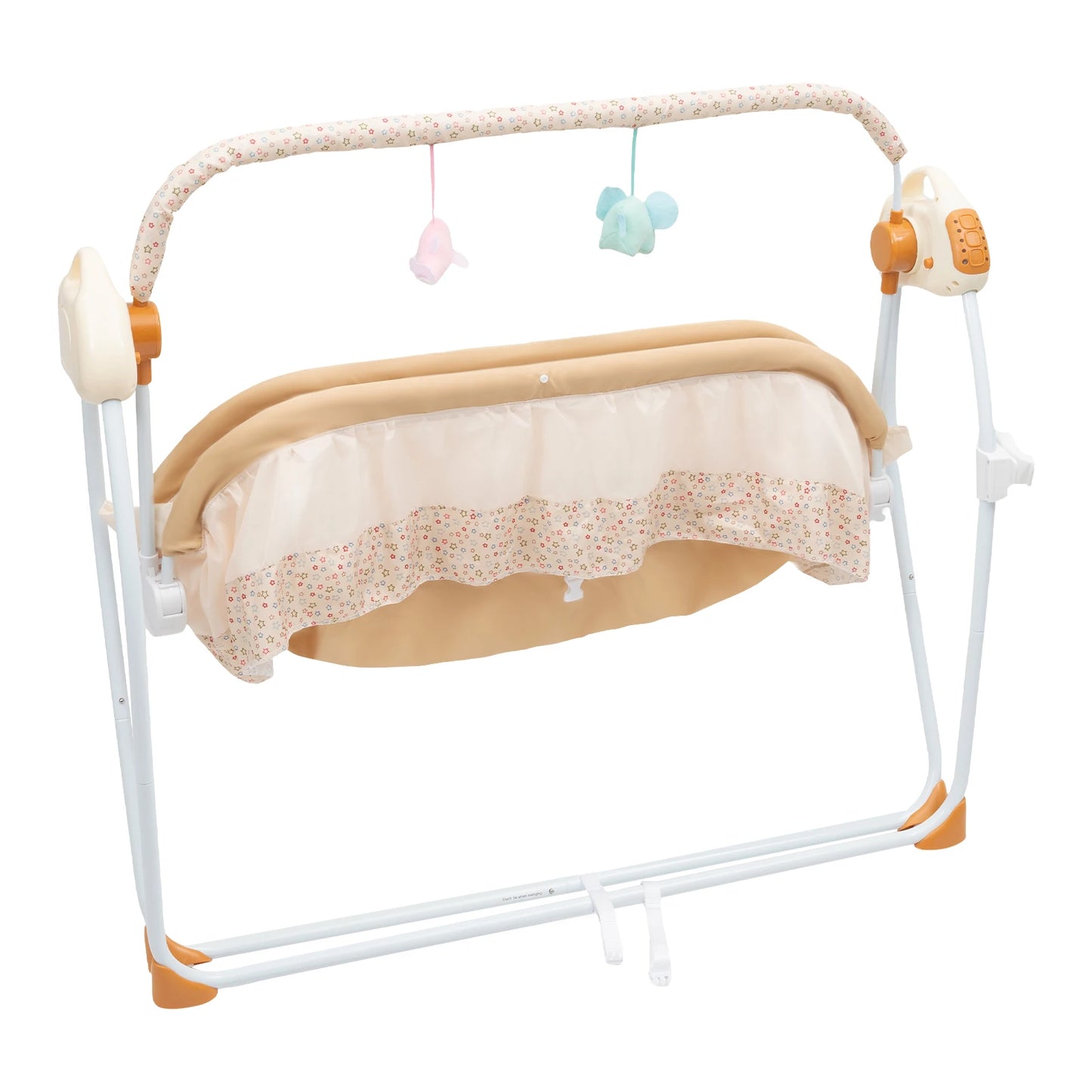 Electric Baby Crib Cradle With Remote Control And Music