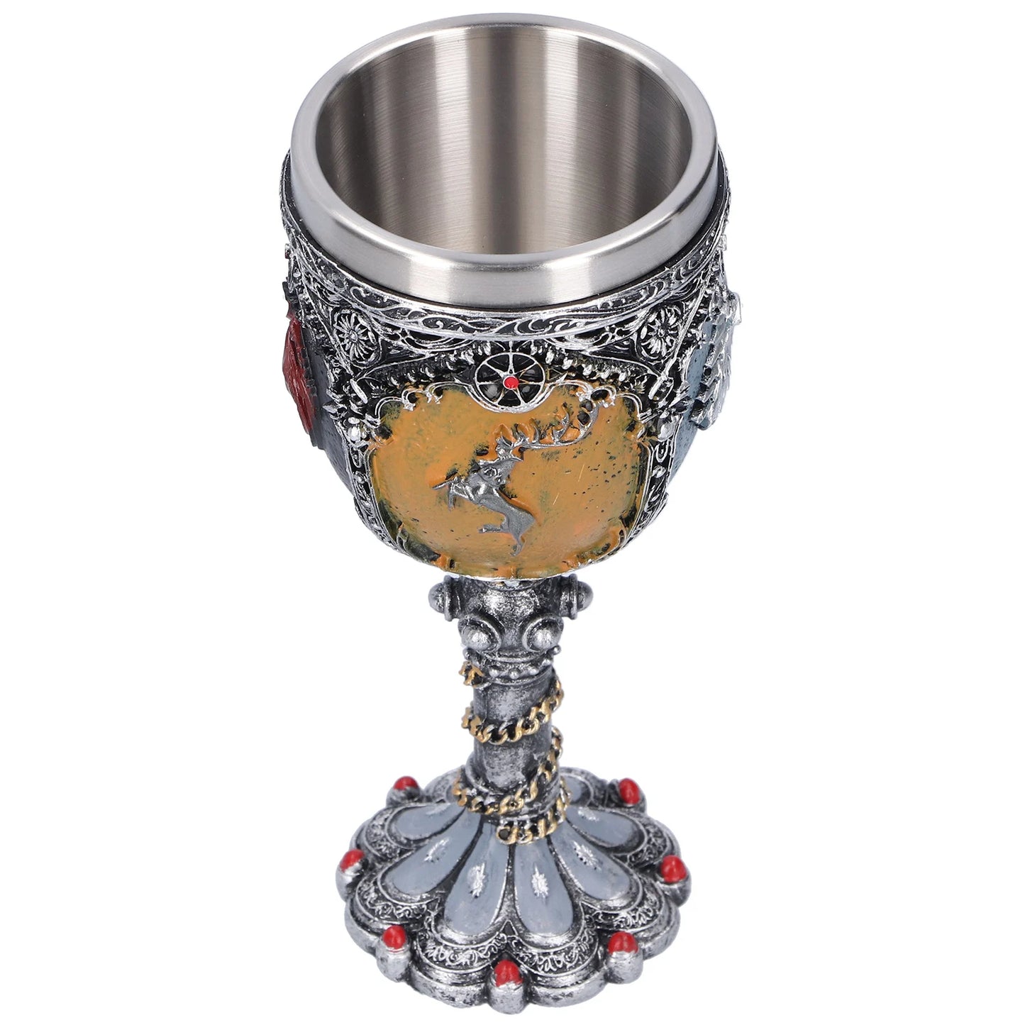 Romellar Unique Pattern Whiskey Cup Beer Mug Goblet For Halloween