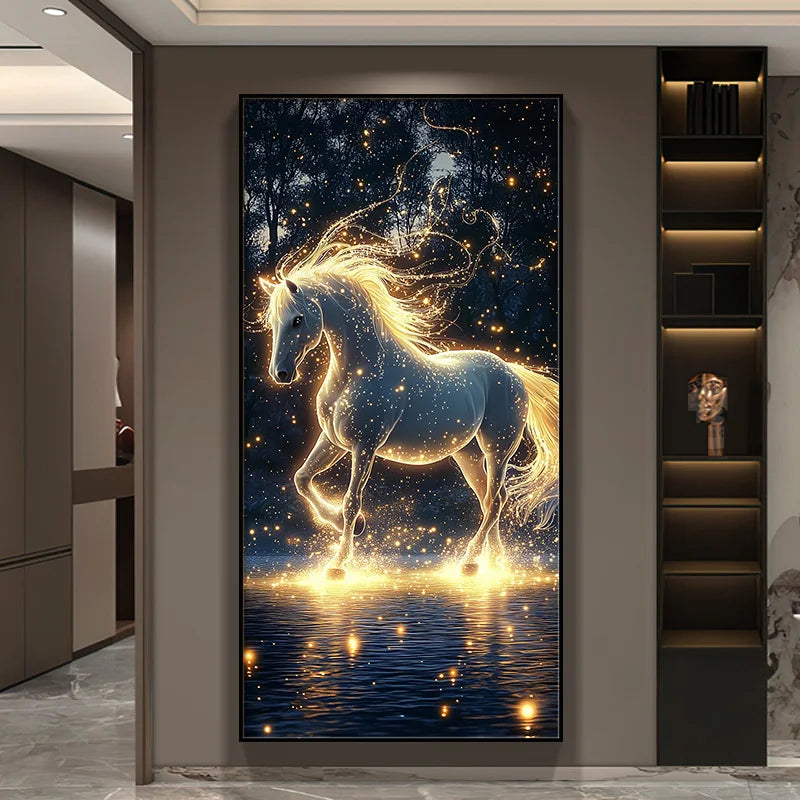 New Horse LED Wall Lamps For Corridor Foyer And Living Room