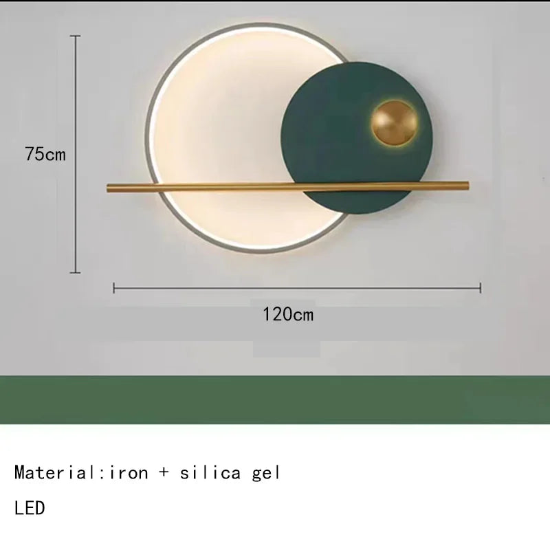 Jiankexing Nordic Led Wall Light For Bedroom And Living Room