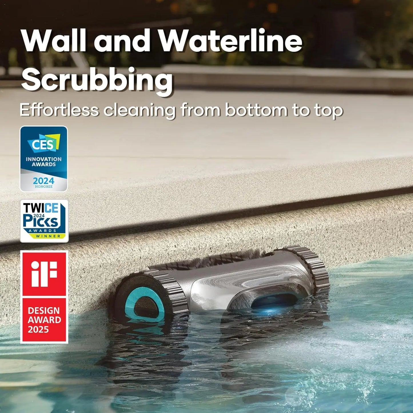 Aiper Scuba S1 Cordless Robotic Pool Cleaner Smart Nav