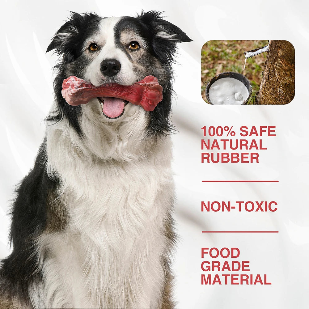 MASBRILL Indestructible Dog Bone Toy for Aggressive Chewers