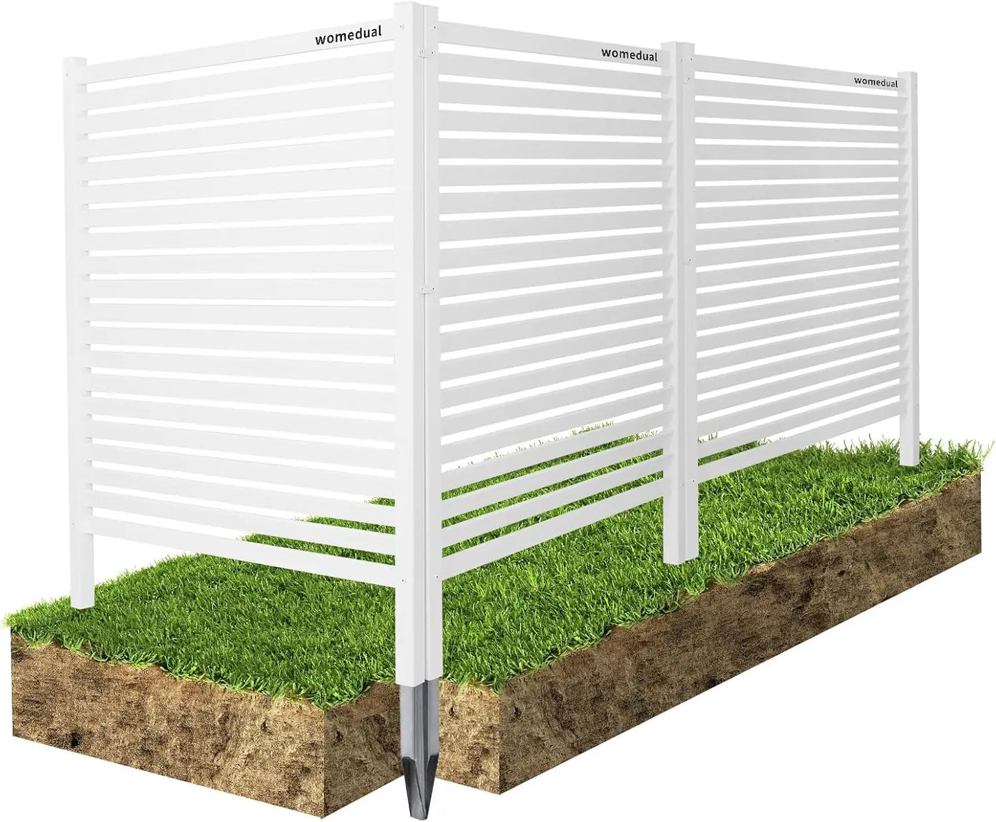 Vinyl Outdoor Privacy Fence Panels For Air Conditioner