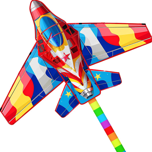 Outdoor Plane Kite For Beginners For Adults And Kids With String And Handle