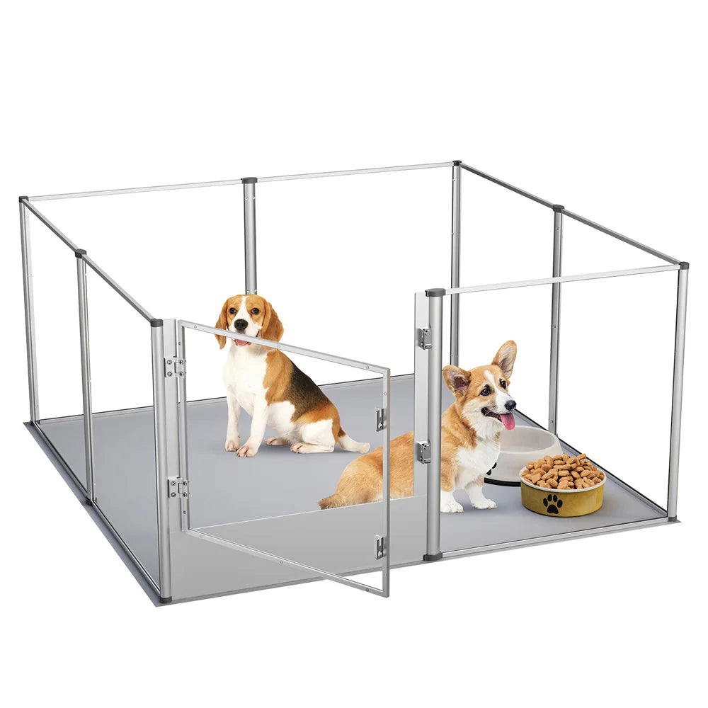 Extra Large Dog Playpen Acrylic Enclosure for Pets