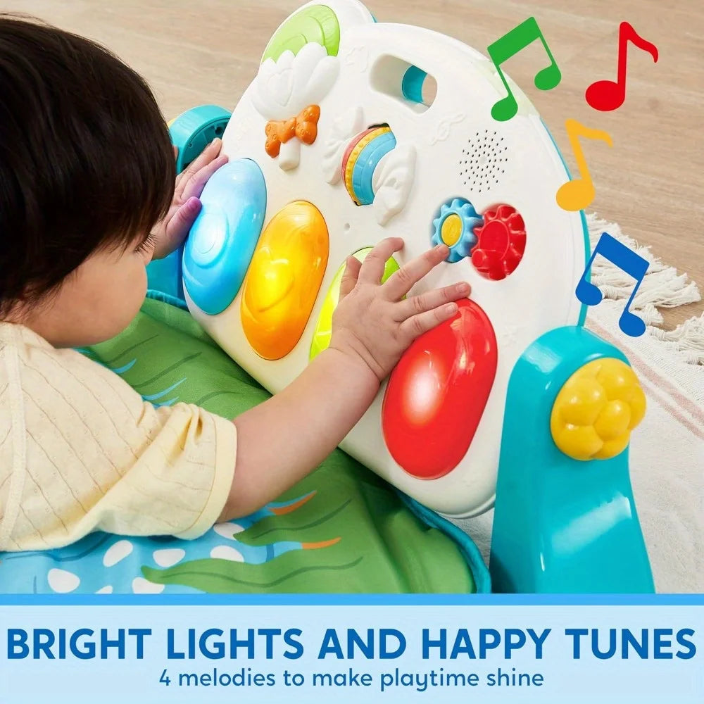 JOYFY Baby Play Mat Tummy Time Toy with Piano Panel