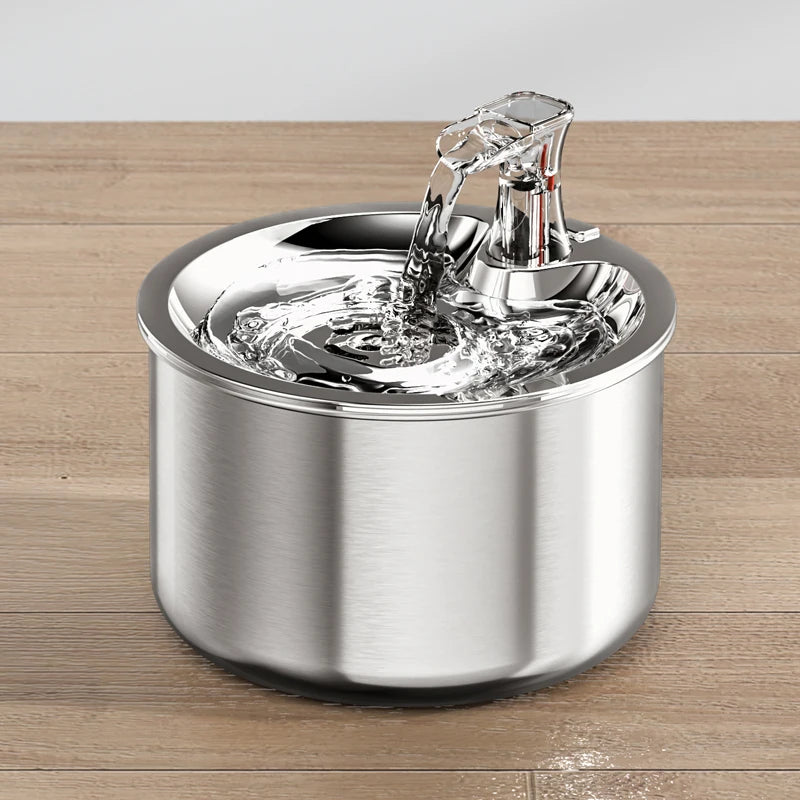Automatic Stainless Steel Pet Water Dispenser Fountain