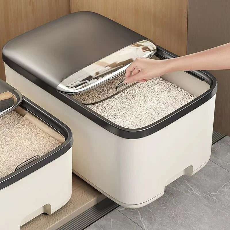 High Concerned Rice Storage Box With Moisture Proof Lid