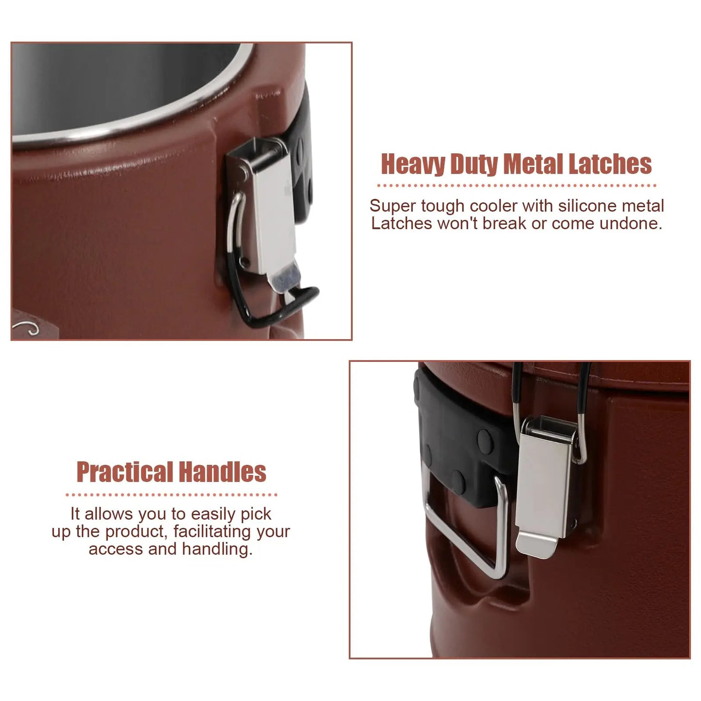 Feature Insulated Soup Container For Hot And Cold Food Catering