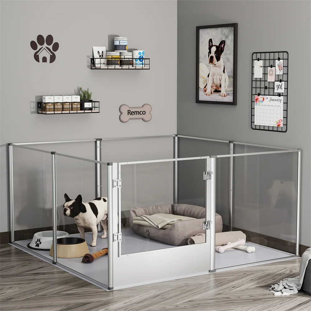 Extra Large Dog Playpen Acrylic Enclosure for Pets