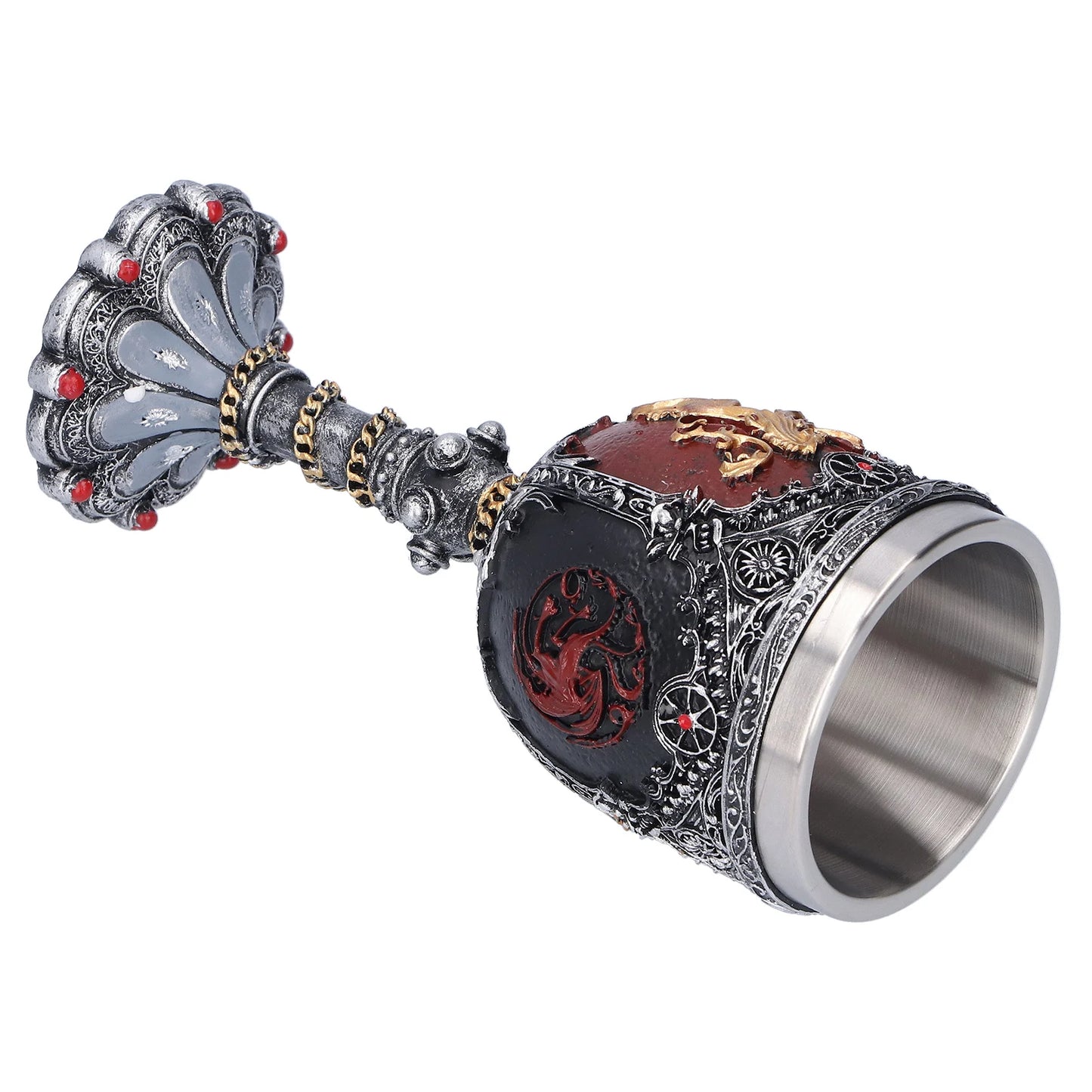 Romellar Unique Pattern Whiskey Cup Beer Mug Goblet For Halloween