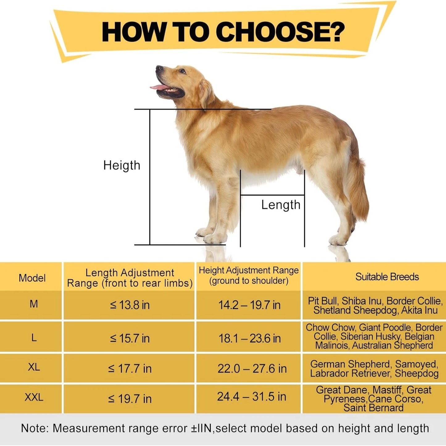 All Terrain Dog Wheelchair For Back Legs Medium To Large