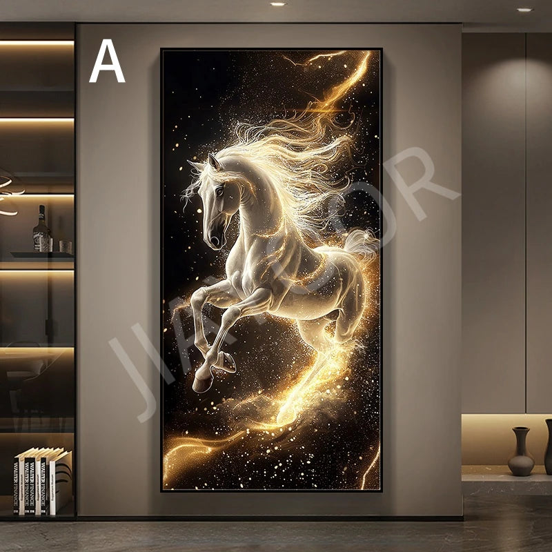 New Horse LED Wall Lamps For Corridor Foyer And Living Room