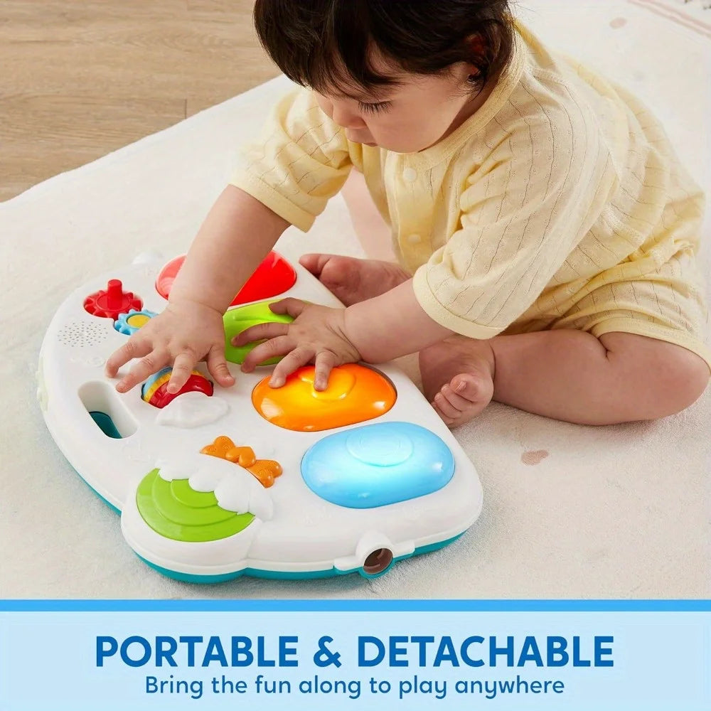 JOYFY Baby Play Mat Tummy Time Toy with Piano Panel
