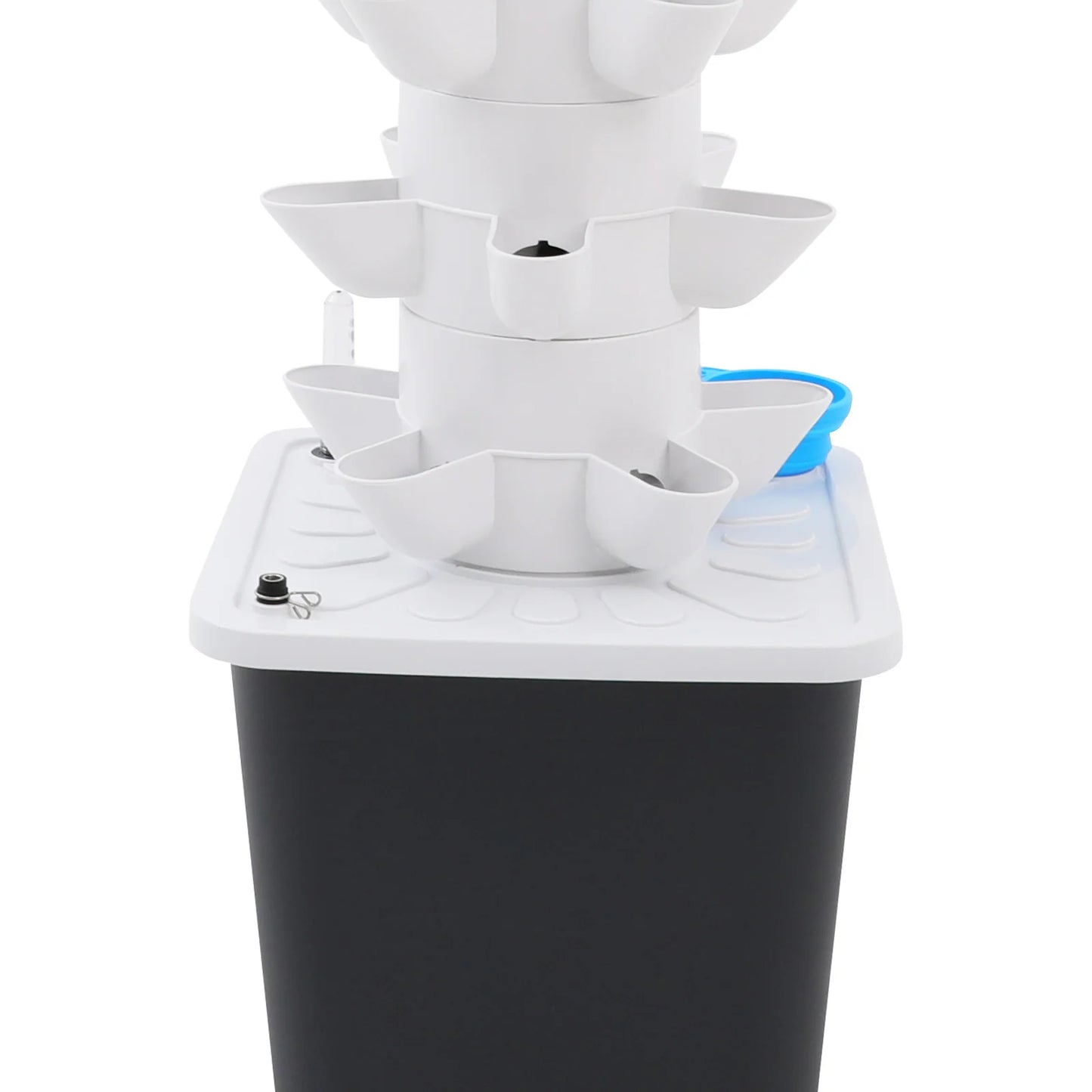 7-Tier Plants Hydroponic Tower, 35 Holes Hydroponic Growing Kit, Vertical Hydroponic Growing System Tower for Indoor Gardening