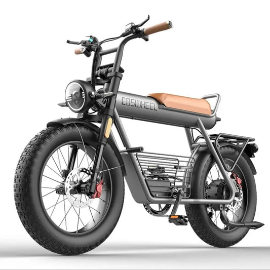 Coswheel CT20 1500W Fat Tire Ebike Mountain Bike 48V 25Ah