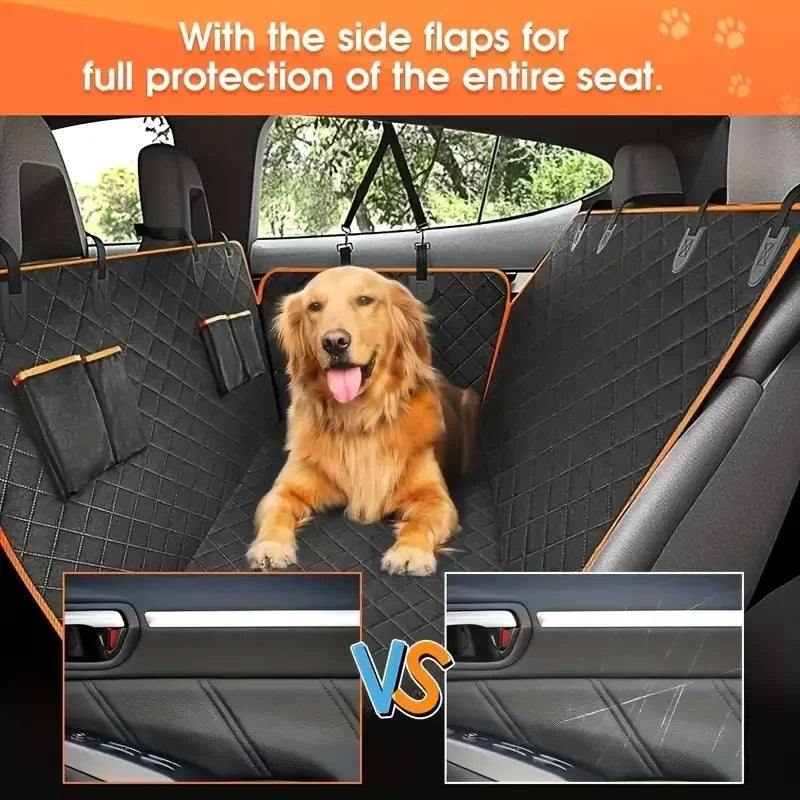 Waterproof Dog Car Seat Cover Non Slip Hammock Style