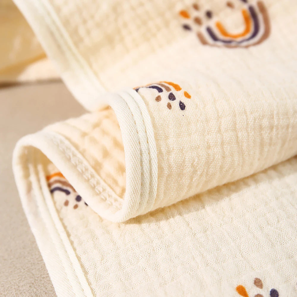 Pure Cotton Baby Swaddling Blanket for Newborns 0-1 Year