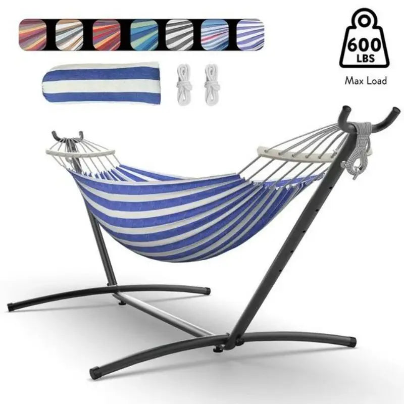 Gyroor Adjustable Stand Hammock 600lb Capacity Outdoor Bed With Storage