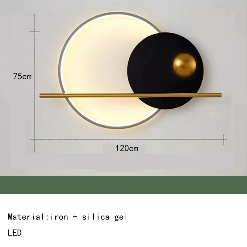 Jiankexing Nordic Led Wall Light For Bedroom And Living Room