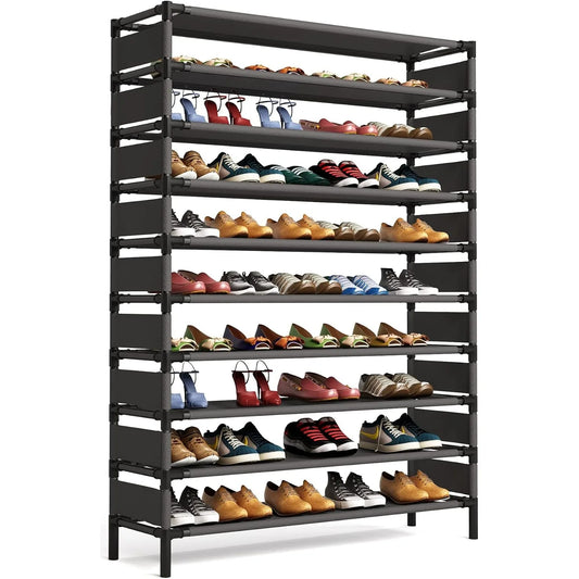 Tribesigns Large Capacity Multi Layer Shoe Rack 50 Pairs