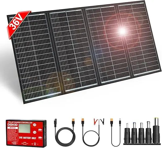 300W Folding Solar Panel Kit For 24V Power Stations