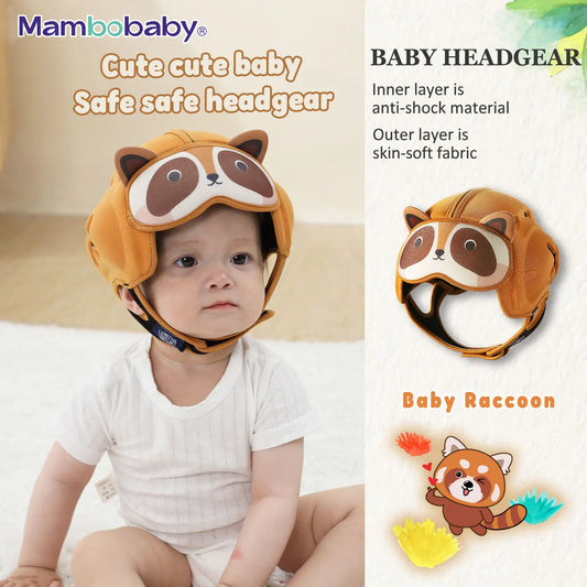 Mambobaby Safe Anti-Shock Baby Helmet for Crawling Infants