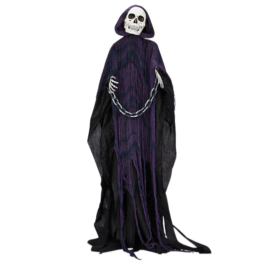 6ft Life Size Grim Reaper Animatronic Outdoor Decor Sound