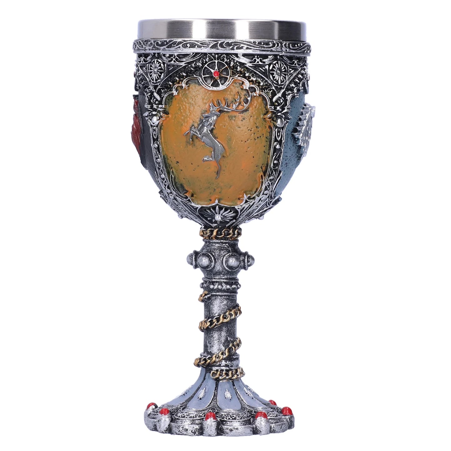 Romellar Unique Pattern Whiskey Cup Beer Mug Goblet For Halloween