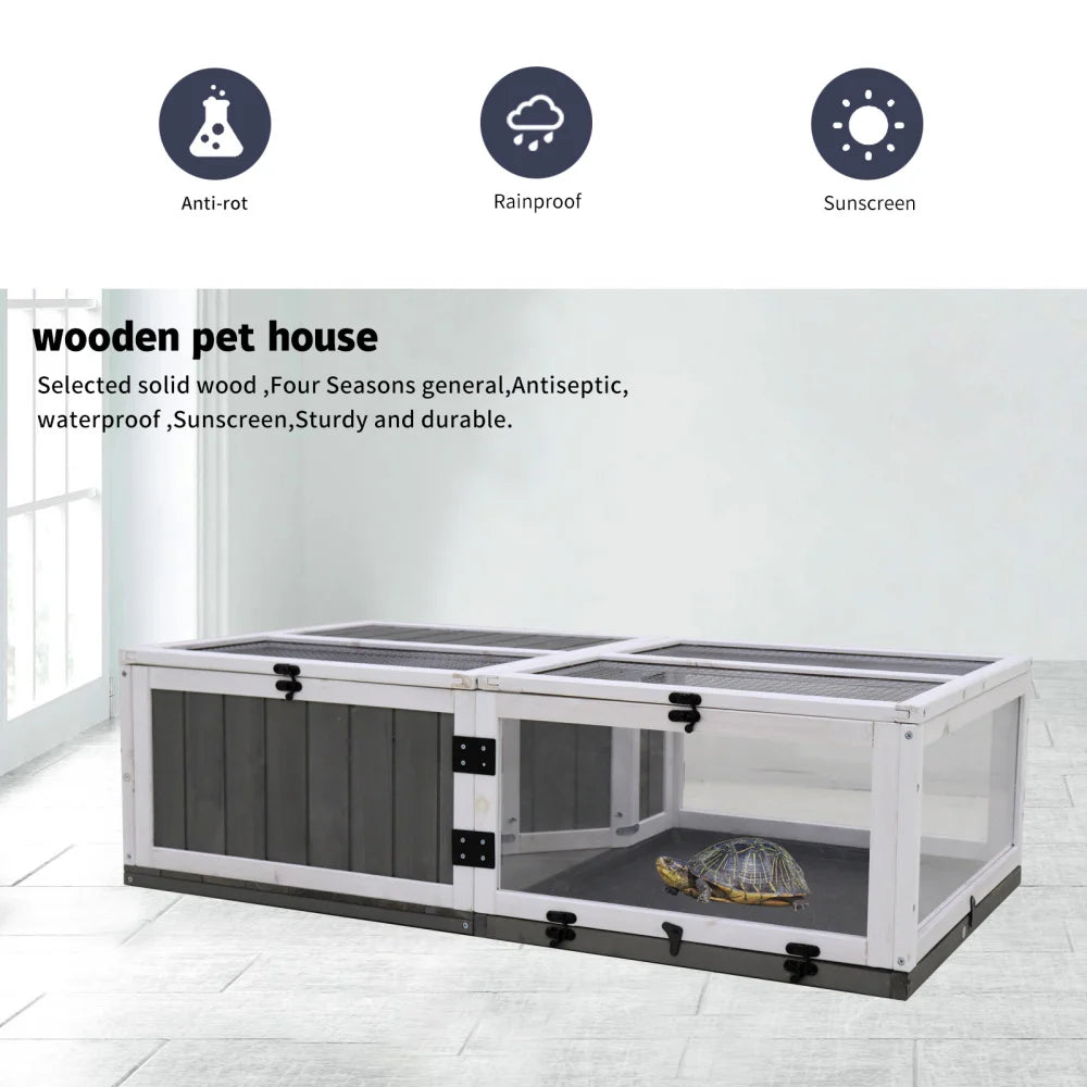 43 Inch Waterproof Activity Tray for Small Animals