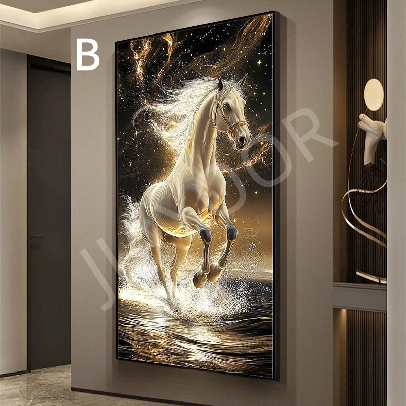 New Horse LED Wall Lamps For Corridor Foyer And Living Room