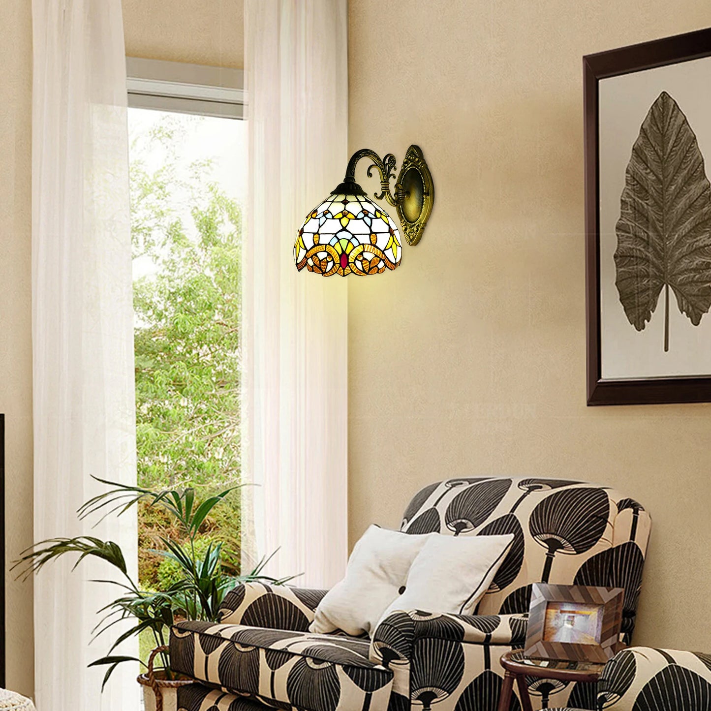 Vintage Dome Wall Lamp Indoor Handcrafted For Living Room Staircase Bedroom