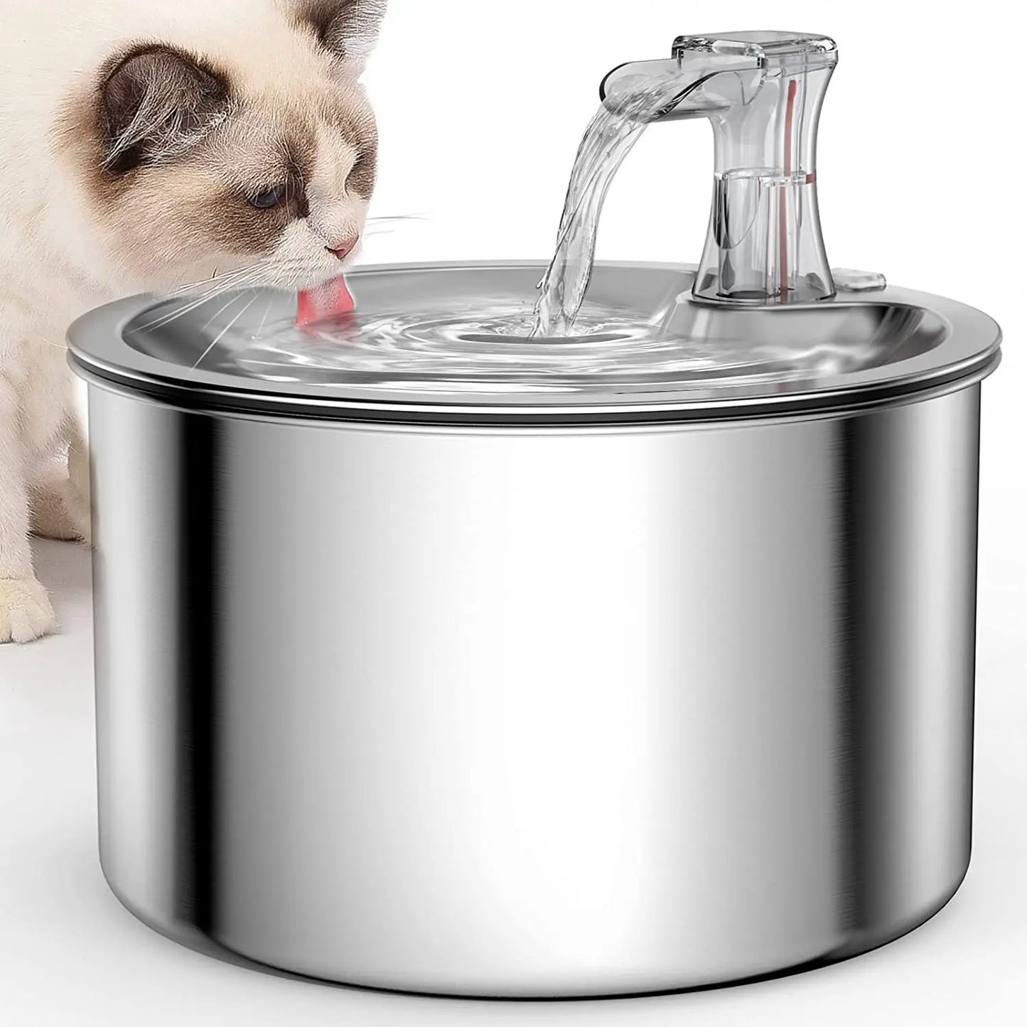 Automatic Stainless Steel Pet Water Dispenser Fountain