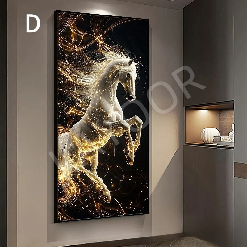 New Horse LED Wall Lamps For Corridor Foyer And Living Room