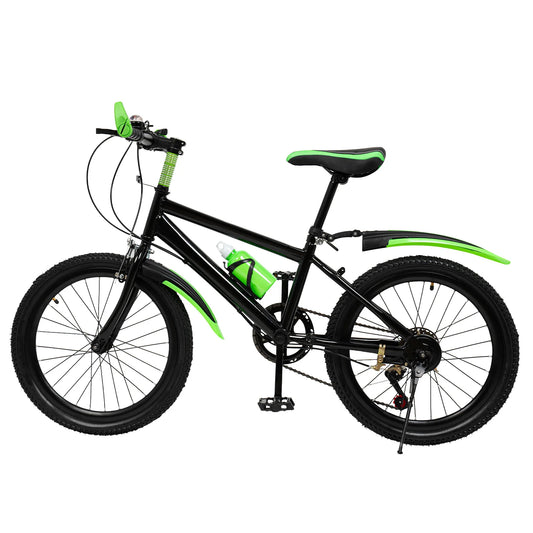 Unisex Kids Mountain Bike 7 Speed Adjustable Height